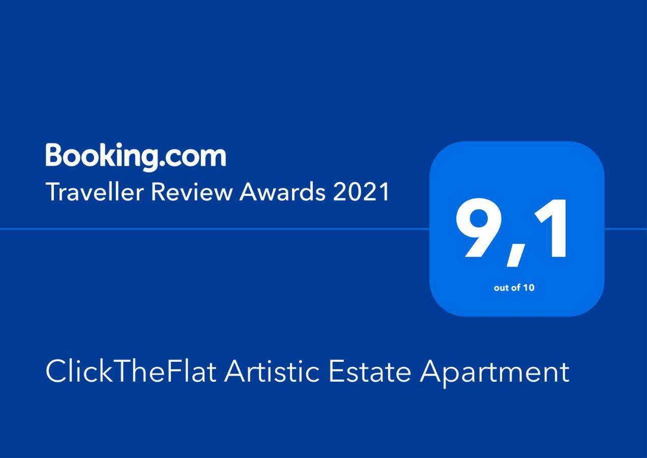 Clicktheflat Artistic Estate Apartment Warschau Exterior foto