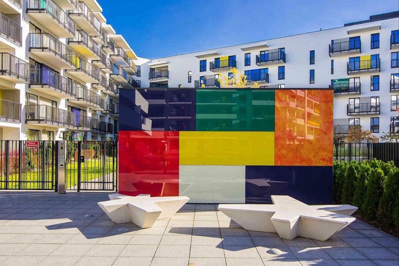 Clicktheflat Artistic Estate Apartment Warschau Exterior foto