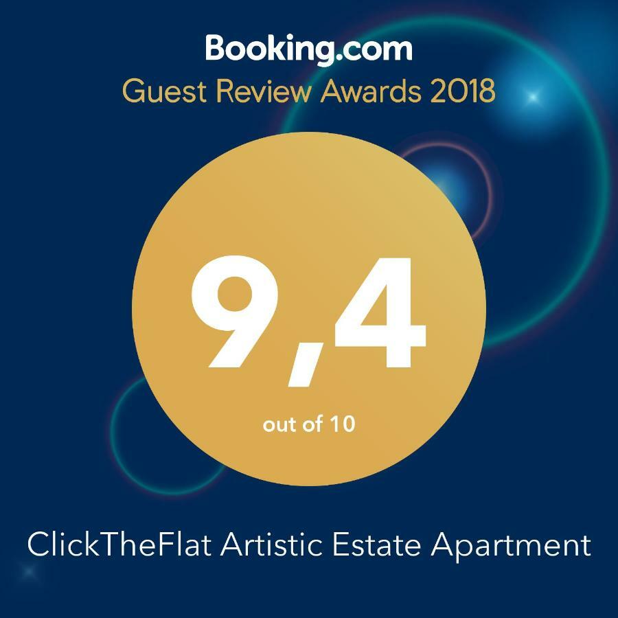 Clicktheflat Artistic Estate Apartment Warschau Exterior foto